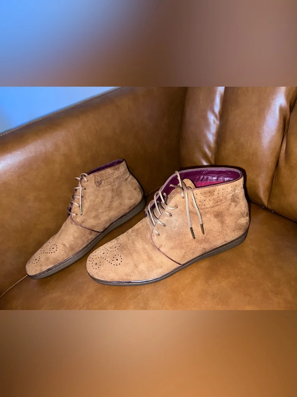 TAYNO Melleh suede chukka boots men’s size 13